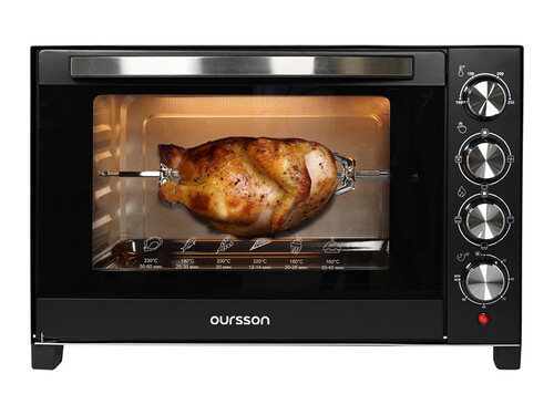 Купить Мини-печь Oursson MO3507/BL черный  9163207. Характеристики, отзывы и цены в Донецке