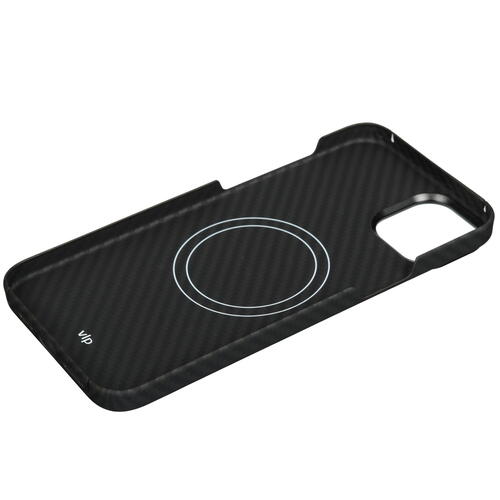 Купить Накладка  VLP Kevlar Case with MagSafe для Apple iPhone 15 Plus черный/серый  5460453. Характеристики, отзывы и цены в Донецке