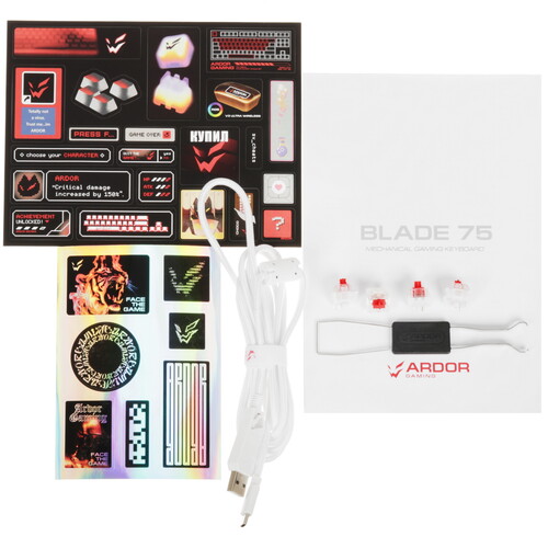 Купить Клавиатура  проводная ARDOR GAMING Blade 75  9259182. Характеристики, отзывы и цены в Донецке