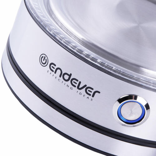 Купить Электрочайник Endever Skyline KR-345G черный  5367960. Характеристики, отзывы и цены в Донецке