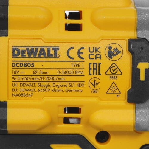 Купить Дрель-шуруповерт DeWalt DCD805E2T-QW XR FLEXVOLТ 18/54V  9963409. Характеристики, отзывы и цены в Донецке