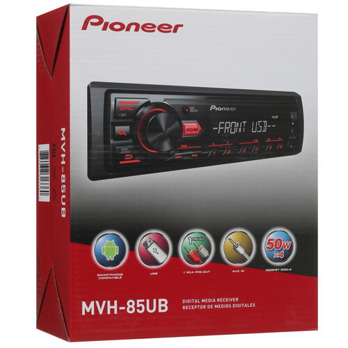 Купить Автопроигрыватель Pioneer MVH-85UB  5088304. Характеристики, отзывы и цены в Донецке