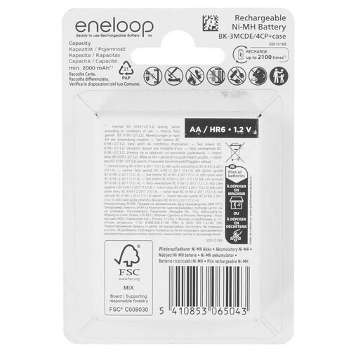 Купить Аккумулятор Panasonic BK-3MCDEC4BE 2000 мА*ч  5617158. Характеристики, отзывы и цены в Донецке