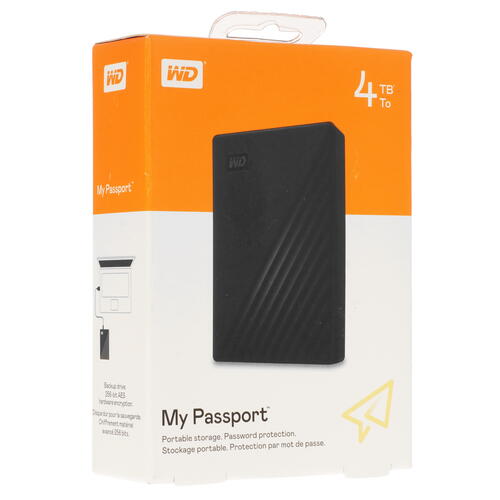 Купить 4 ТБ Внешний HDD WD My Passport  5062217. Характеристики, отзывы и цены в Донецке