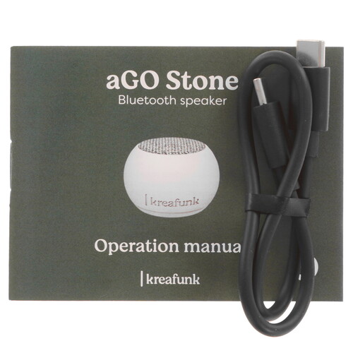 Купить Портативная колонка KreaFunk aGO STONE, розовый  9279035. Характеристики, отзывы и цены в Донецке