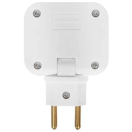 Купить Разветвитель ЭРА SPF-3-FL белый  9290231. Характеристики, отзывы и цены в Донецке