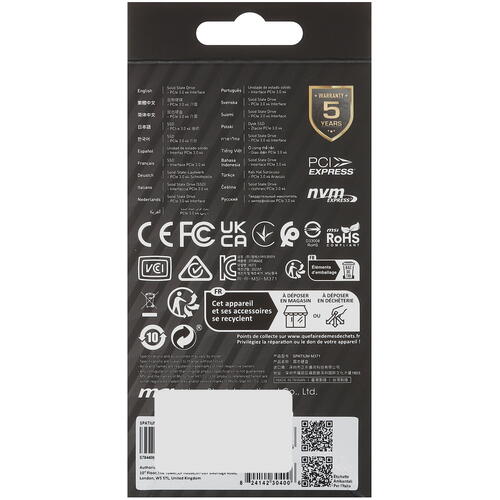 Купить 500 ГБ M.2 NVMe накопитель MSI SPATIUM M371 [S78-440K160-P83]  5439860. Характеристики, отзывы и цены в Донецке
