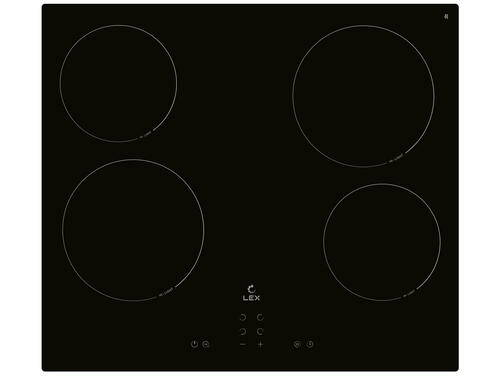 Купить Электрическая варочная поверхность LEX EVH 640A BL  9101427. Характеристики, отзывы и цены в Донецке