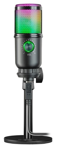 Купить Микрофон Defender Glow GMC 400 черный  9204455. Характеристики, отзывы и цены в Донецке