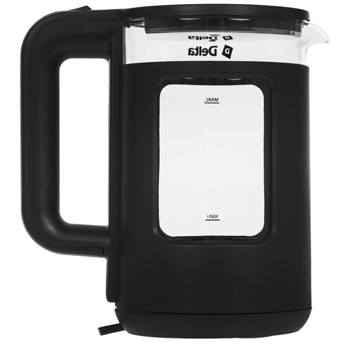 Купить Электрочайник Delta DL-1112 черный  9211948. Характеристики, отзывы и цены в Донецке