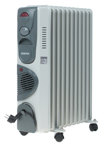 Купить Масляный обогреватель Centek CT-6204 белый  1162600. Характеристики, отзывы и цены в Донецке