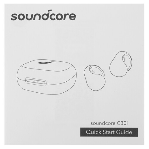 Купить Наушники TWS Soundcore C30i белый 2024  5604192. Характеристики, отзывы и цены в Донецке