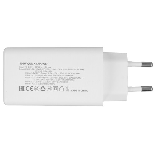 Купить Сетевое зарядное устройство EOFE E1001 белый  9228793. Характеристики, отзывы и цены в Донецке