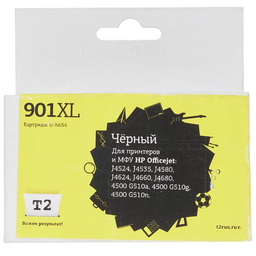 Купить Картридж T2 IC-H654 черный  7964898. Характеристики, отзывы и цены в Донецке