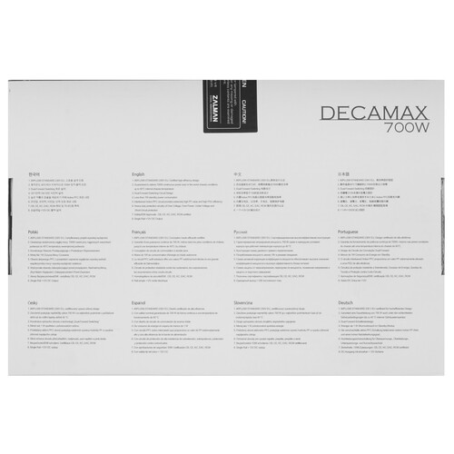 Купить Блок питания Zalman DecaMax  9155768. Характеристики, отзывы и цены в Донецке