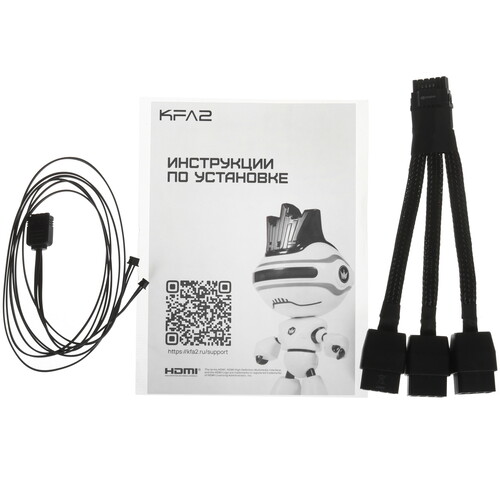 Купить Видеокарта KFA2 GeForce RTX 5080 HOF OC Style Black  5638550. Характеристики, отзывы и цены в Донецке