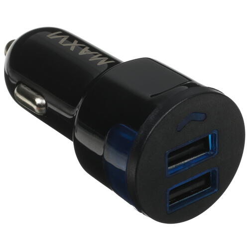 Купить Автомобильное ЗУ Maxvi CCM-212 черный  5366919. Характеристики, отзывы и цены в Донецке