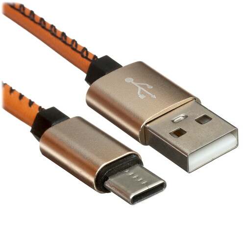 Купить Кабель круглый REXANT USB Type-C - USB 2.0 Type-A коричневый 1 м  5479559. Характеристики, отзывы и цены в Донецке