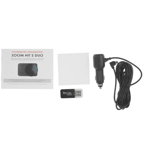 Купить Видеорегистратор Fujida Zoom Hit S Duo Wi-Fi + камера заднего вида  9087995. Характеристики, отзывы и цены в Донецке