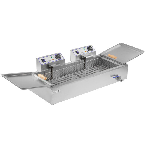 Купить Фритюрница Viatto EF-26L-TS серебристый  9126322. Характеристики, отзывы и цены в Донецке