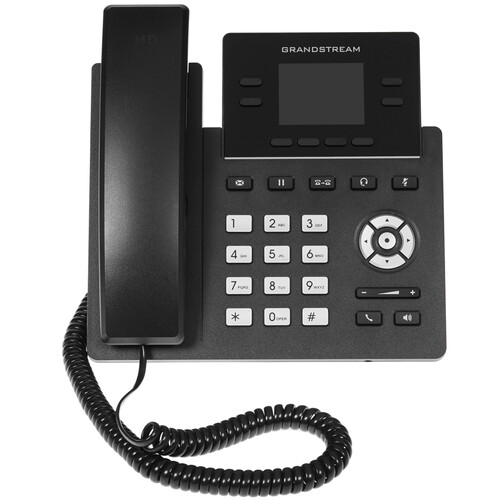 Купить Телефон VoIP Grandstream GRP2612P черный  8147246. Характеристики, отзывы и цены в Донецке