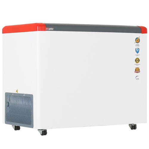 Купить Морозильный ларь Frostor Gellar FG 350 C белый, красный  1229577. Характеристики, отзывы и цены в Донецке