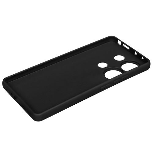 Купить Накладка  BoraSCO для POCO M6 Pro/ Xiaomi Redmi Note 13 Pro черный  5473707. Характеристики, отзывы и цены в Донецке