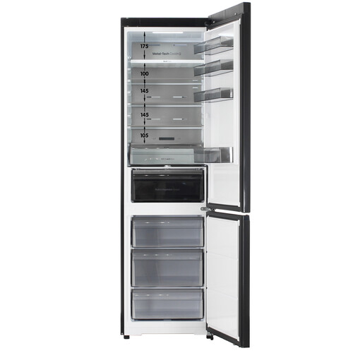 Купить Холодильник с морозильником   Hisense RB5P410SAFE черный  9300176. Характеристики, отзывы и цены в Донецке