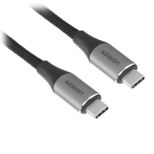 Купить Кабель круглый Ugreen USB Type-C - USB Type-C черный 1 м  5453581. Характеристики, отзывы и цены в Донецке