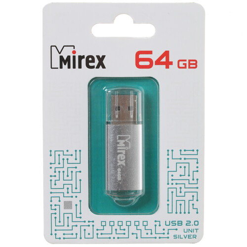 Купить Память USB Flash 64 ГБ Mirex Unit [13600-FMUUSI64]  4867951. Характеристики, отзывы и цены в Донецке