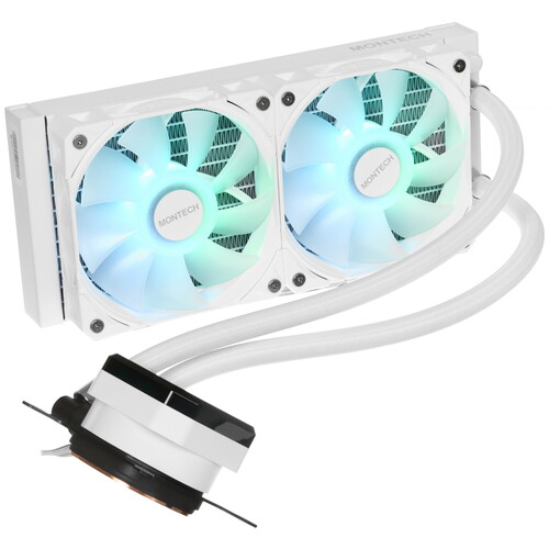 Купить Система охлаждения Montech HyperFlow Digital 240  белая  5633180. Характеристики, отзывы и цены в Донецке