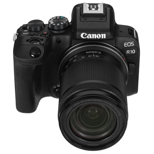 Купить Беззеркальный фотоаппарат Canon EOS R10 Kit 18-150mm черный  5068875. Характеристики, отзывы и цены в Донецке
