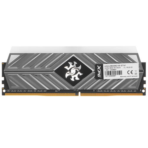 Купить Оперативная память ADATA XPG SPECTRIX D41 RGB [AX4U36008G18I-ST41] 8 ГБ  5031041. Характеристики, отзывы и цены в Донецке