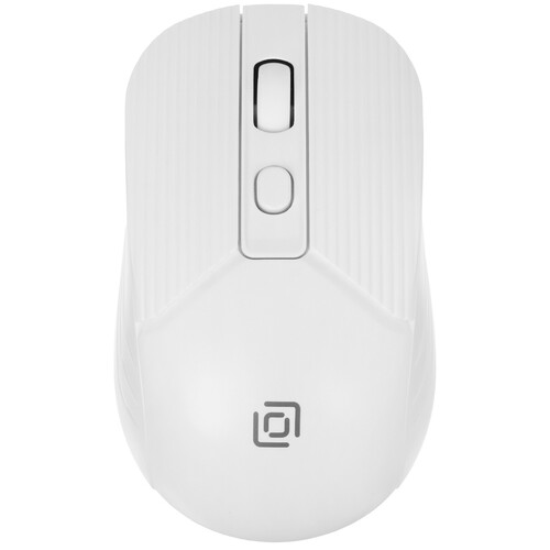 Купить Мышь беспроводная Оклик 509MW [1885186] белый  5609459. Характеристики, отзывы и цены в Донецке
