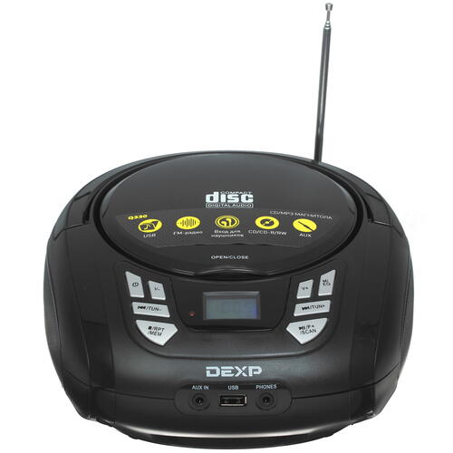 Купить Магнитола DEXP Q330  1644795. Характеристики, отзывы и цены в Донецке