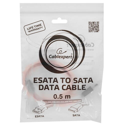 Купить Кабель для накопителя Cablexpert eSATA - SATA  4820867. Характеристики, отзывы и цены в Донецке