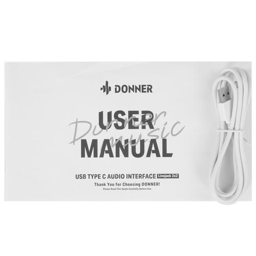 Купить Внешняя звуковая карта Donner Livejack 2X2  5440934. Характеристики, отзывы и цены в Донецке