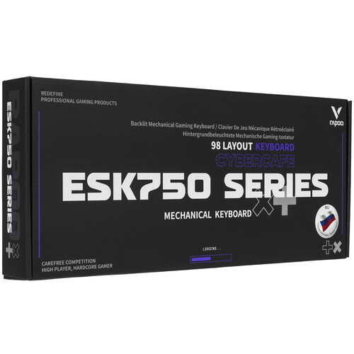 Купить Клавиатура  проводная RAPOO ESK750-98  9284430. Характеристики, отзывы и цены в Донецке