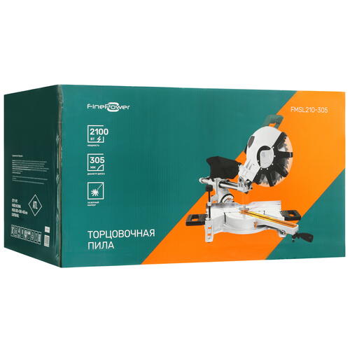 Купить Торцовочная пила  FinePower FMSL210-305  5094253. Характеристики, отзывы и цены в Донецке