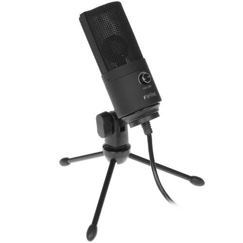 Купить Микрофон Fifine K669B черный  1642571. Характеристики, отзывы и цены в Донецке