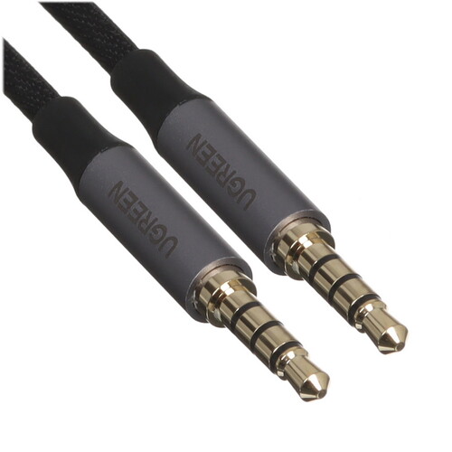 Купить Кабель   Ugreen jack 3.5 мм - jack 3.5 мм черный  9983731. Характеристики, отзывы и цены в Донецке