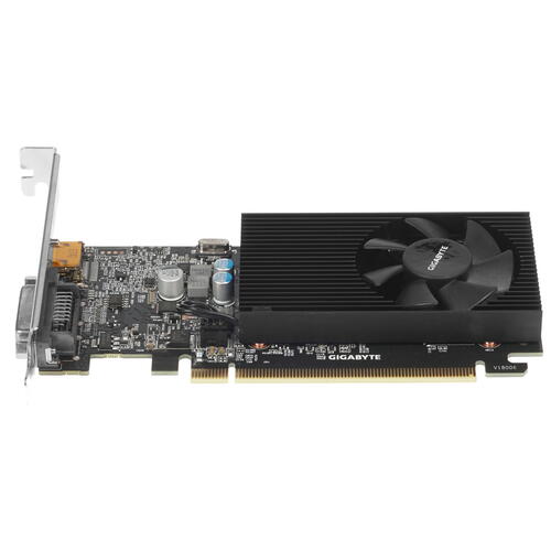 Купить Видеокарта GIGABYTE GeForce GT 1030 Low Profile D4 2G [GV-N1030D4-2GL]  1248757. Характеристики, отзывы и цены в Донецке