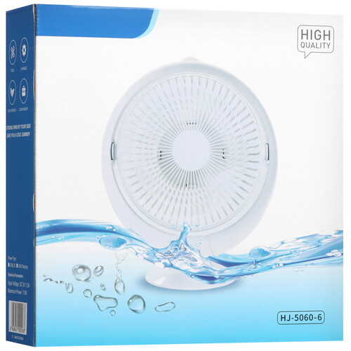Купить Вентилятор ZDK FAN HJ-5060-6  белый  9135807. Характеристики, отзывы и цены в Донецке