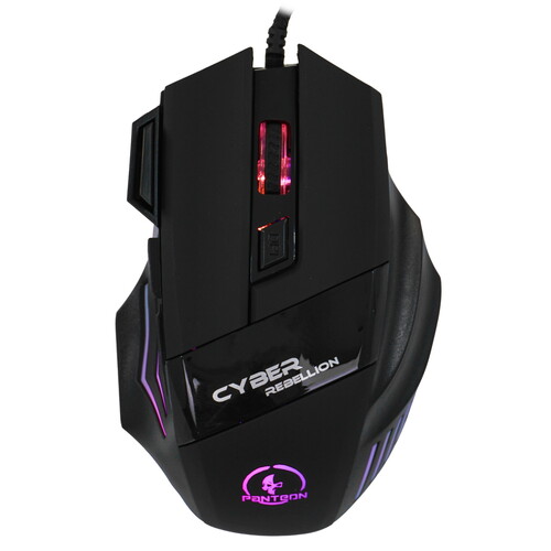 Купить Мышь проводная Panteon MS78  черный  5496060. Характеристики, отзывы и цены в Донецке