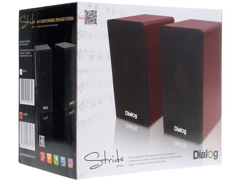 Купить Колонки Dialog AST-20UP коричневый  1120939. Характеристики, отзывы и цены в Донецке