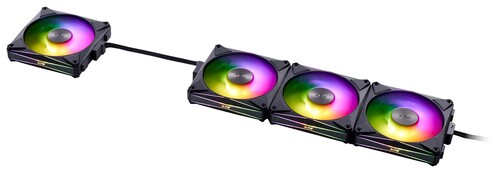 Купить Комплект вентиляторов ADATA XPG HURRICANE MAG 120 ARGB [HURRICANEMAG120ARGBPWM4C-BKCWW] черный  5610679. Характеристики, отзывы и цены в Донецке