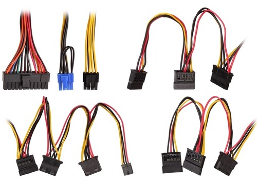 Купить Блок питания ExeGate 500PPX [EX221641RUS-S] черный  8187927. Характеристики, отзывы и цены в Донецке