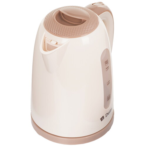 Купить Электрочайник DELTA DL-1106 бежевый  8195716. Характеристики, отзывы и цены в Донецке