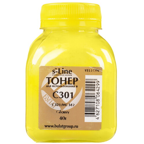 Купить Тонер Булат s-Line BAOK0C3010120 желтый  5600949. Характеристики, отзывы и цены в Донецке