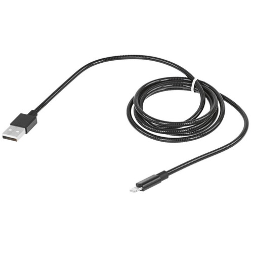 Купить Кабель круглый uBear Lightning 8-pin MFI - USB 2.0 Type-A черный 1.2 м  5466130. Характеристики, отзывы и цены в Донецке